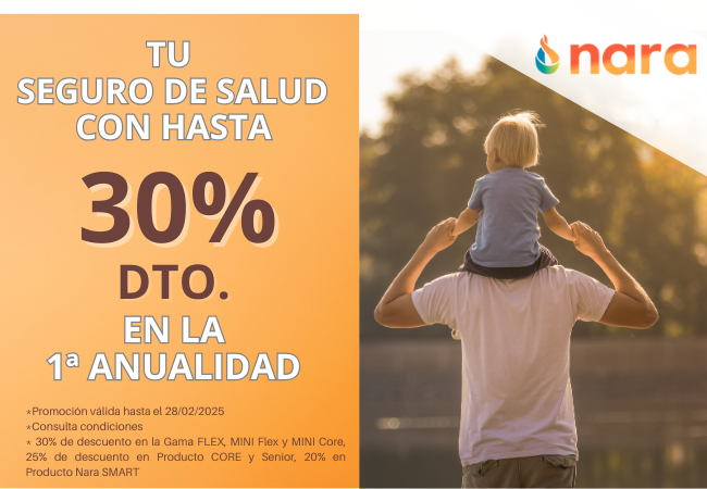 Promo NARA Salud hasta 28/02/25