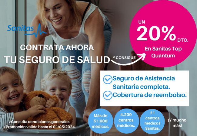 Promo Sanitas 20% dto. TOP QUANTUM