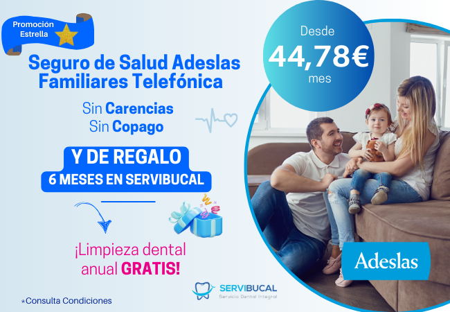 Seguro de Salud Adeslas – Familiares Telefonica