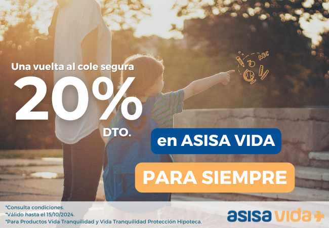 PROMO ASISA VIDA HASTA EL 15/10/2024