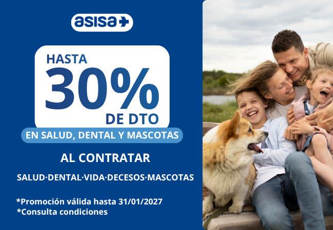 HASTA 30% DE DESCUENTO EN ASISA MULTIRRAMO