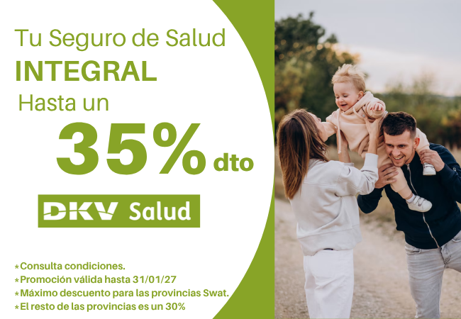 Tu Seguro de Salud INTEGRAL hasta un 35% de descuento con DKV