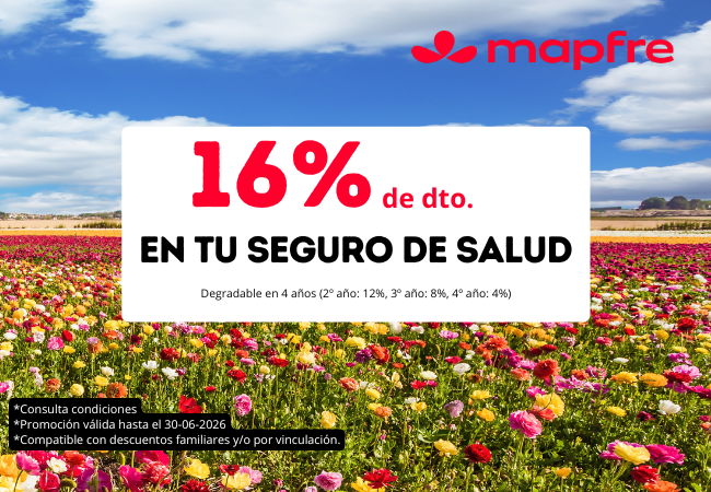 MAPFRE 16% DTO. Seguro Salud
