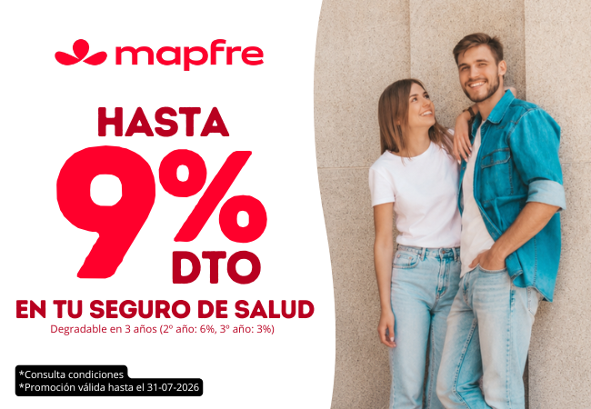 MAPFRE 9% DTO. Seguro Salud